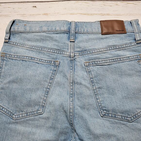 Madewell Slim Demi Boot Jeans Cropped High Rise Light Bellmeade Wash 27 - Picture 6 of 10